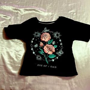 Cute girls “One of a kind” tee